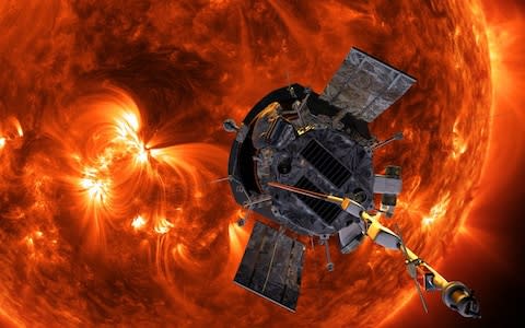 The Parker Solar Probe will go closer to a star than any mission has ever gone  - Credit: Nasa