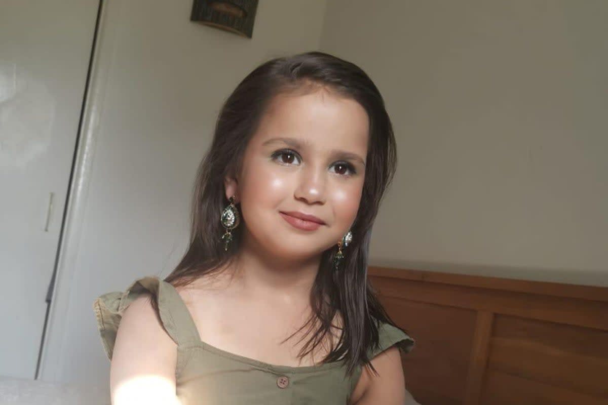The body of 10-year-old Sara Sharif was found under a blanket on a bunk bed at her home in Woking, Surrey, in August (PA Media)