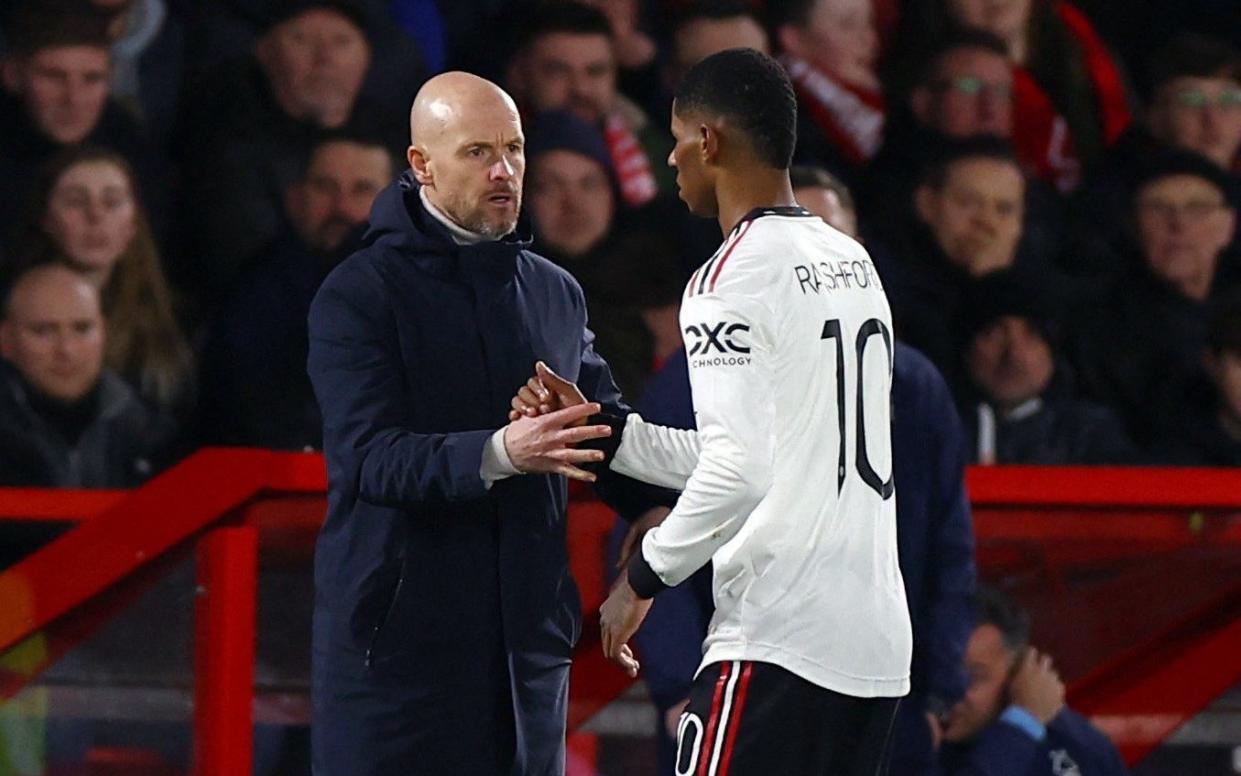 Erik ten Hag: 'Marcus Rashford improvement is not magic - I'm not Harry Potter' - Reuters/Molly Darlington