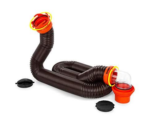 RhinoFLEX 15-Foot RV Sewer Hose Kit