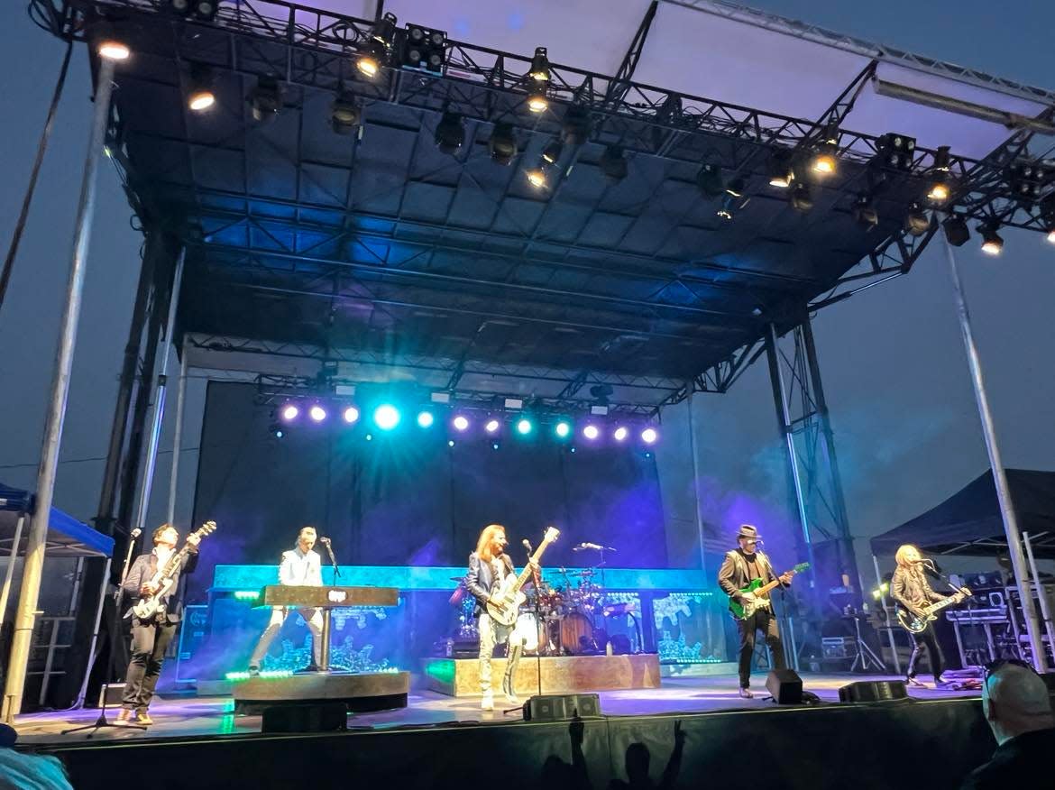 Styx performs on Thursday night at the Stark County Fair.