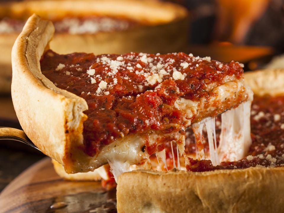 chicago deep dish pizza