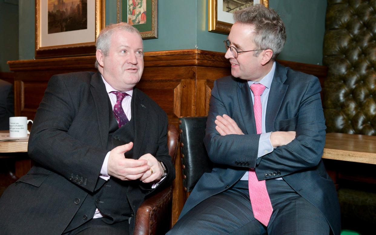 Ian Blackford talks to the Telegraph's Christopher Hope - Geoff Pugh/The Telegraph