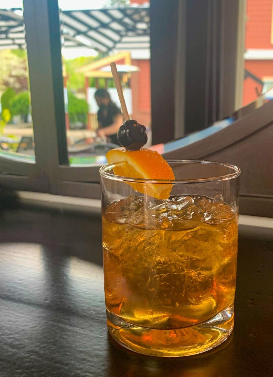 The New Old Fashioned at Roost in Sparkill. Photographed May 2022.