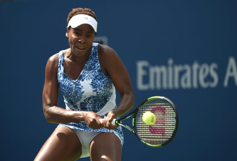 Venus Williams, Serena's older sister who owns seven Grand Slam crowns of her own, in action on August 31, 2015, has noticed her sibling's extra focus paying off as well