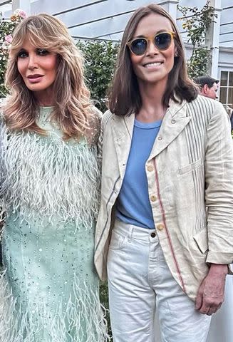 <p>Courtesy of Jaclyn Smith</p> Jaclyn Smith and Kate Jackson