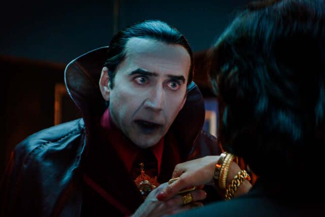 Nicolas Cage in Renfield (2023)