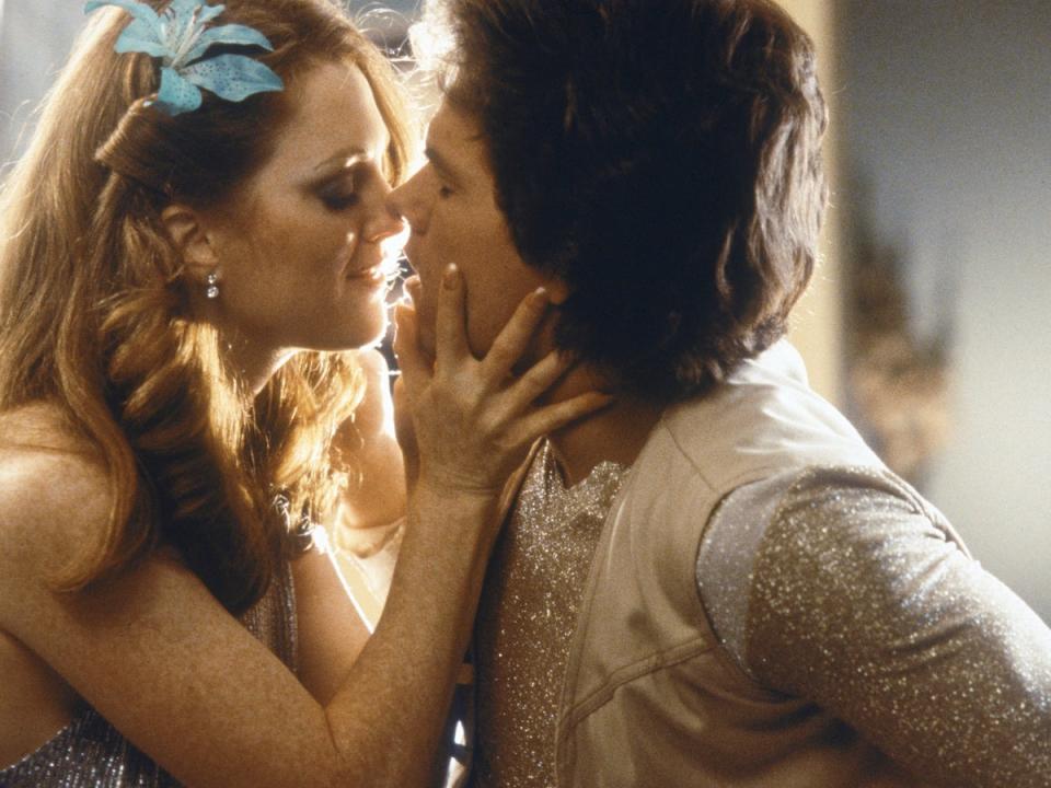 Julianne Moore and Mark Wahlberg in ‘Boogie Nights’ (Shutterstock)