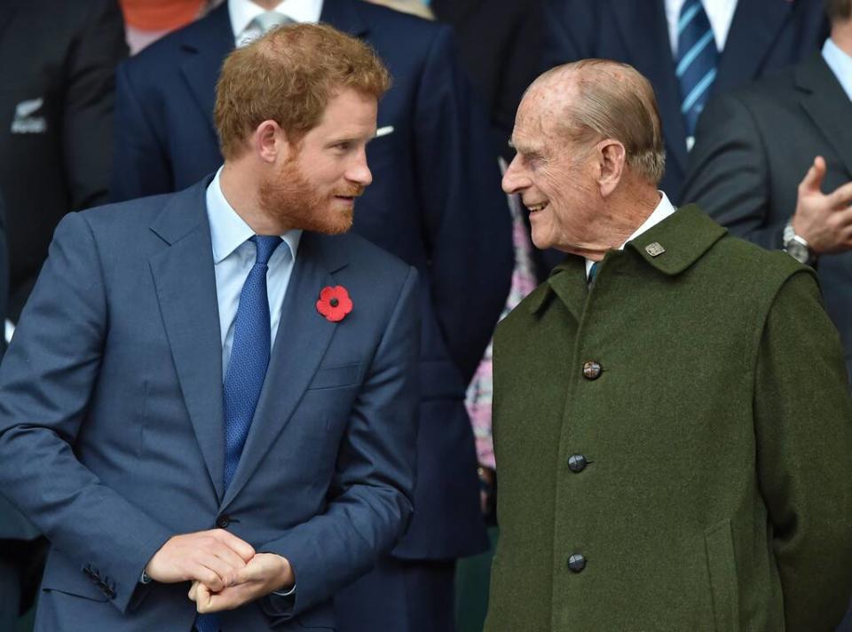 Prince Harry, Prince Philip, 2015, Widget