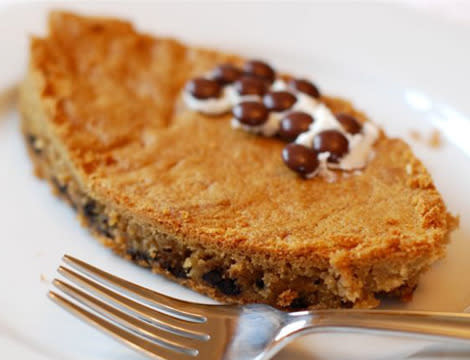 Football Chocolate Chip Cookie PIes