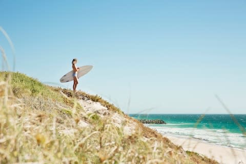 The Western Australian coast - Credit: getty