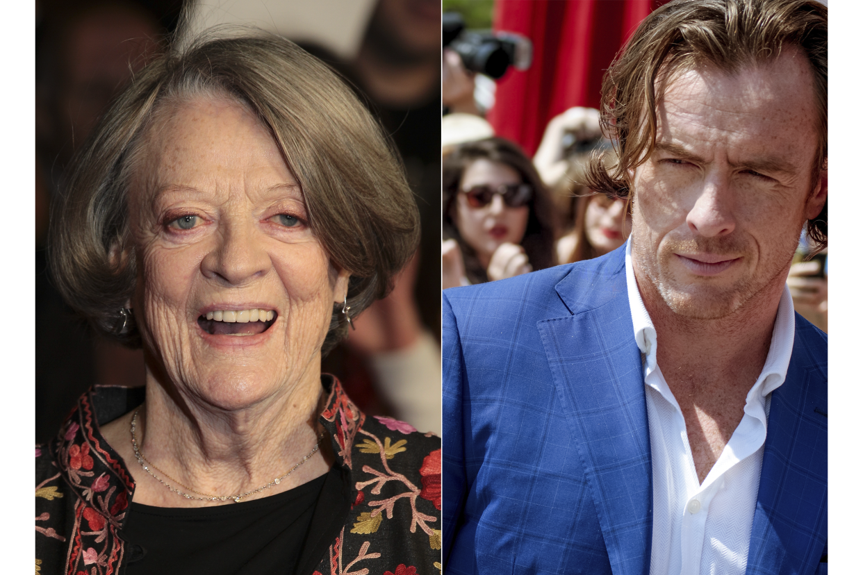 Maggie Smith and Toby Stephens