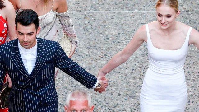 Sophie Turner reveals her stunning wedding dress after marrying in
