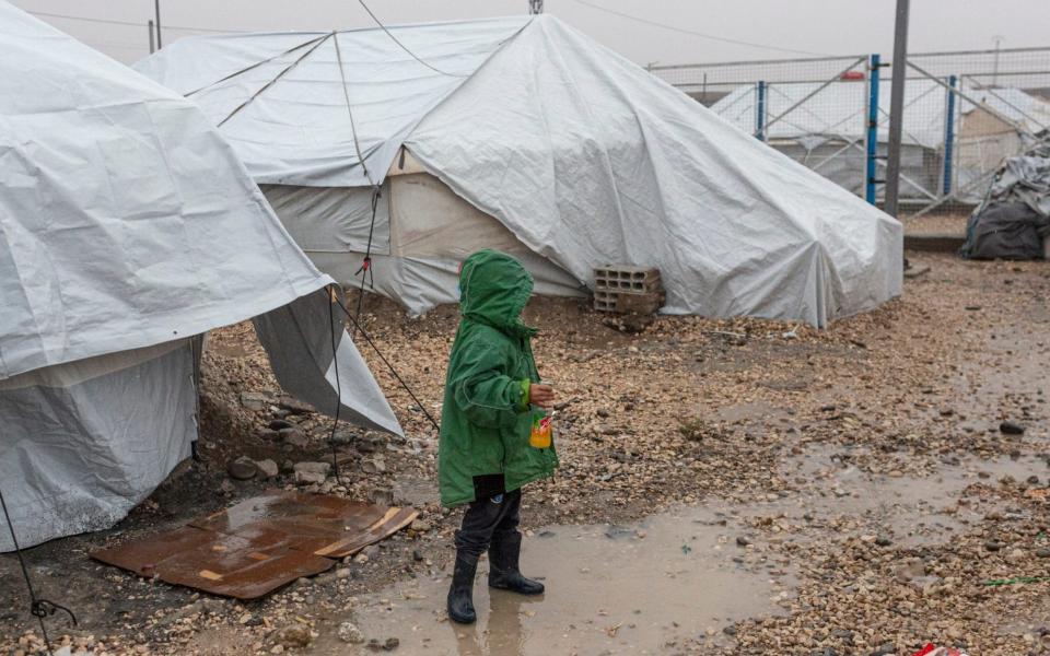 A child at a camp in north-eastern Syria - Sam Tarling/Sam Tarling