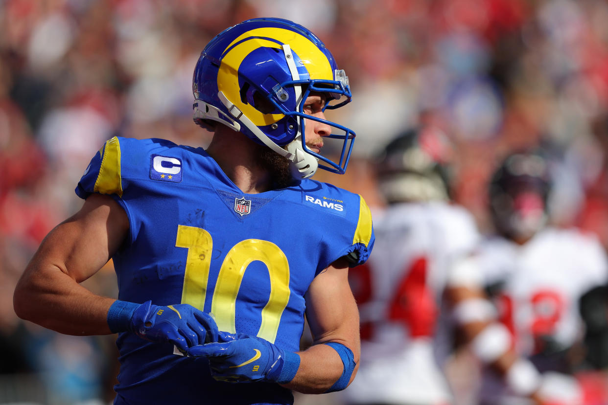 Cooper Kupp and the Rams pulled out a thilling win over the Buccaneers. (Photo by Kevin C. Cox/Getty Images)