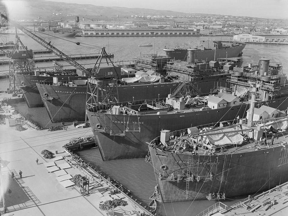 Shipbuilding 1941 California