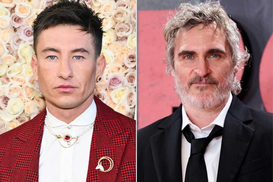 Barry Keoghan and Joaquin Phoenix Have a Joker Moment Together ‘Just Havin’ a Laugh’ Yahoo Sport