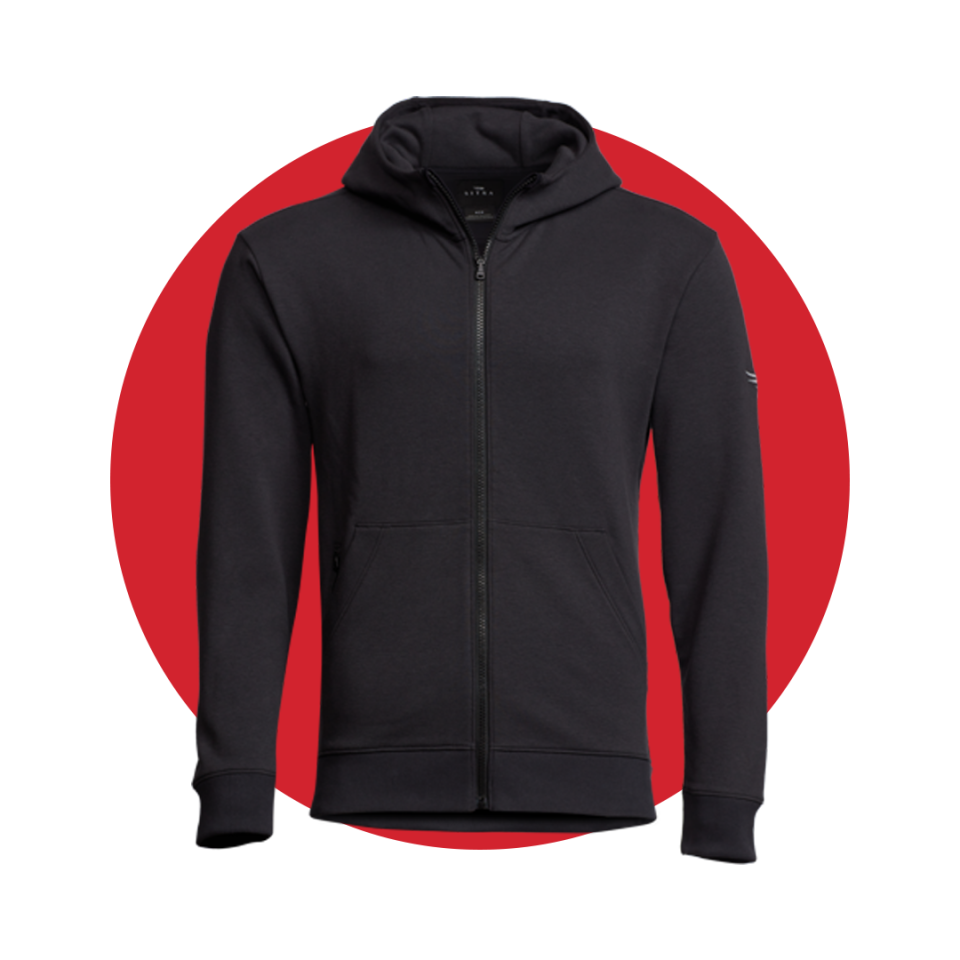 <p><a href="https://www.sitkagear.com/products/essential-zip-hoody/sitka-black" rel="nofollow noopener" target="_blank" data-ylk="slk:Shop Now;elm:context_link;itc:0;sec:content-canvas" class="link ">Shop Now</a></p><p>Essential Zip Hoody</p><p>sitkagear.com</p><p>$149.00</p>