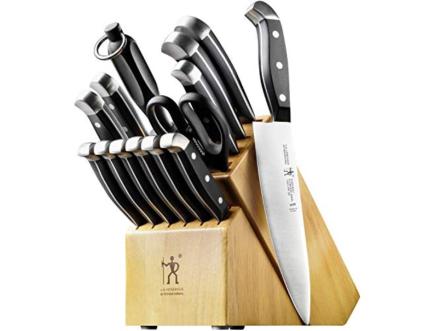 Chicago Cutlery Fusion 18-Piece Block Set: Sleek and Ultra-Sharp