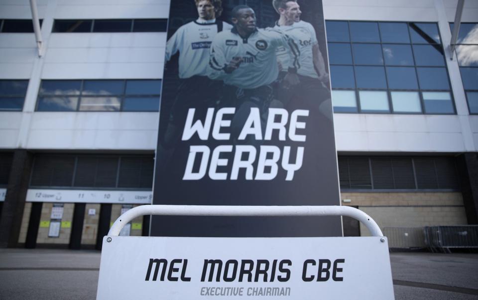 Derby have been docked 12 points and plunged to the bottom of the Championship table - ACTION IMAGES VIA REUTERS