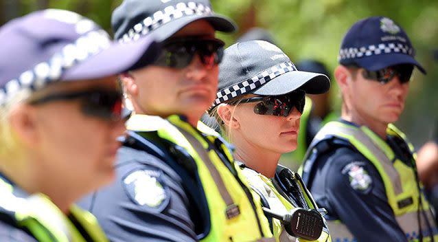 Victorian police officers. Source: AAP Image/Tracey Nearmy