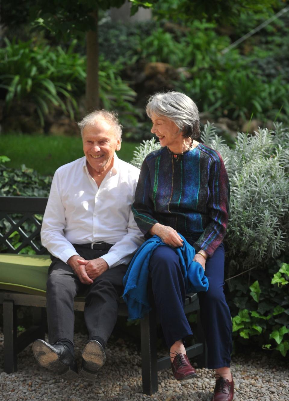 Jean-Louis Trintignant and Emmanuelle Riva.