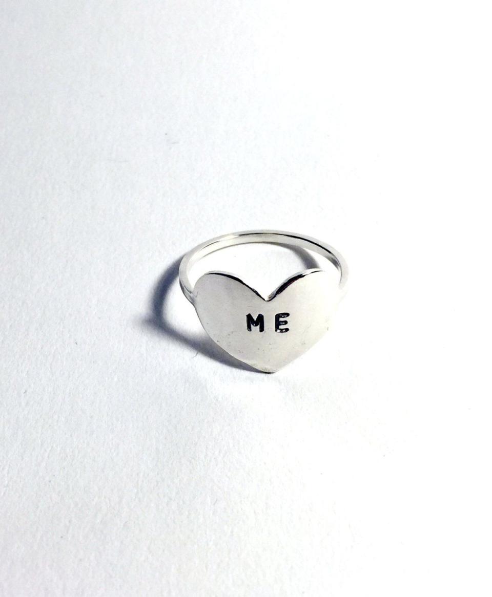 3) "Me" Heart Ring