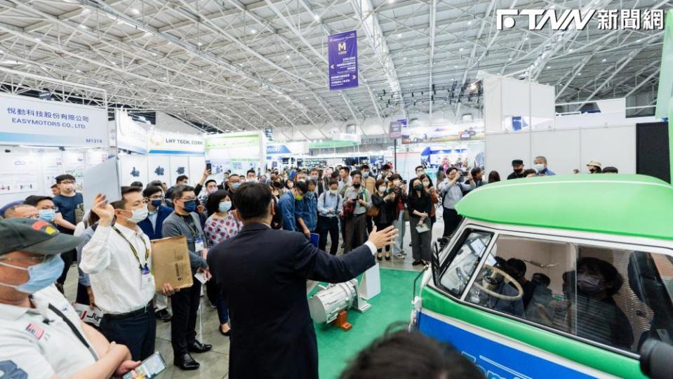 台灣國際智慧移動展(2035 E-Mobility Taiwan)將於2024年4月17日至20日在台北南港展覽館一館舉行。（圖／貿協提供）