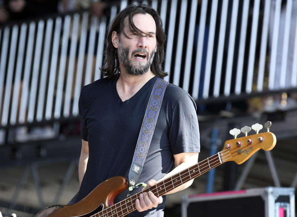 基努李維今年出席BottleRock音樂節。（Photo by Tim Mosenfelder/Getty Images）