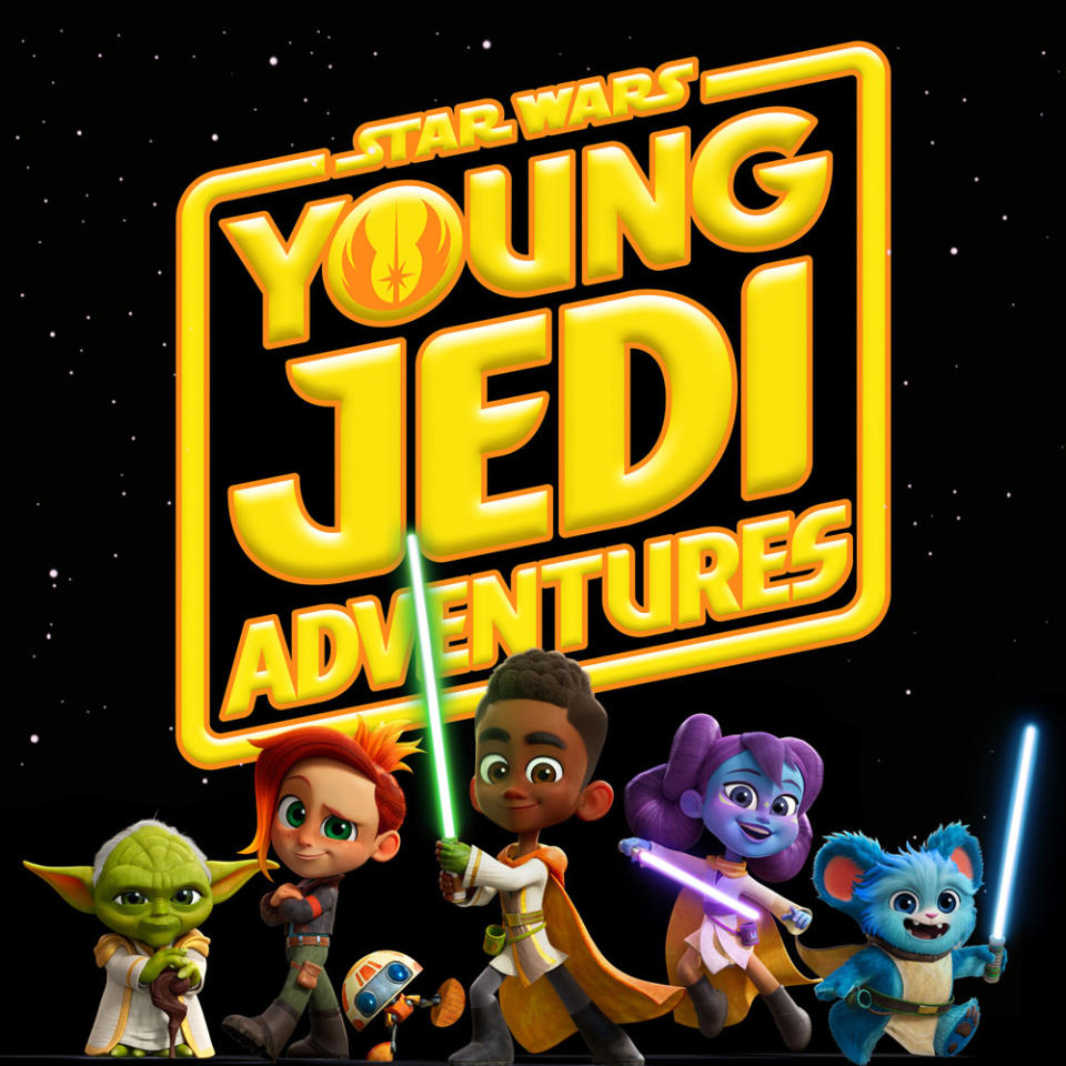 《Star Wars: Young Jedi Adventures》starwars.com宣傳視覺