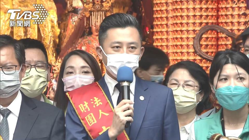 民進黨桃園市長參選人林智堅被控論文抄襲。（圖／TVBS）