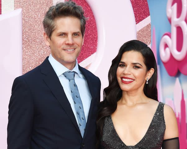 <p>Jed Cullen/Dave Benett/WireImage</p> Ryan Piers Williams and America Ferrera