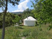 <p><span>Tucked away at the end of a vast garden, </span><a rel="nofollow noopener" href="https://coolcamping.com/campsites/europe/spain/andalucia/granada/726-green-mountain-yurt" target="_blank" data-ylk="slk:this single, eco-friendly yurt;elm:context_link;itc:0;sec:content-canvas" class="link "><span>this single, eco-friendly yurt</span></a><span> with a private bathroom and outdoor cooking shelter has one of the most sought after locations in the Sierra Nevada mountains. You’ll have easy access to the Sierra Nevada National Park and it’s just a short drive to Spain’s south coast. </span><span>Yurt (including two people) from €60 (£51) per night. [Photo: Cool Camping]</span> </p>