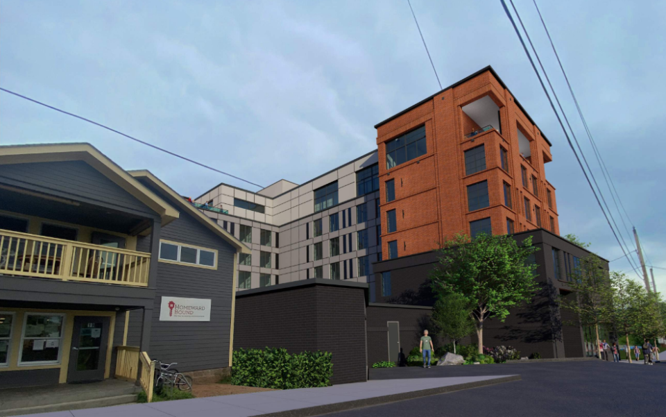 A rendering of the "Tempo by Hilton" hotel set for 22 Carter Street.