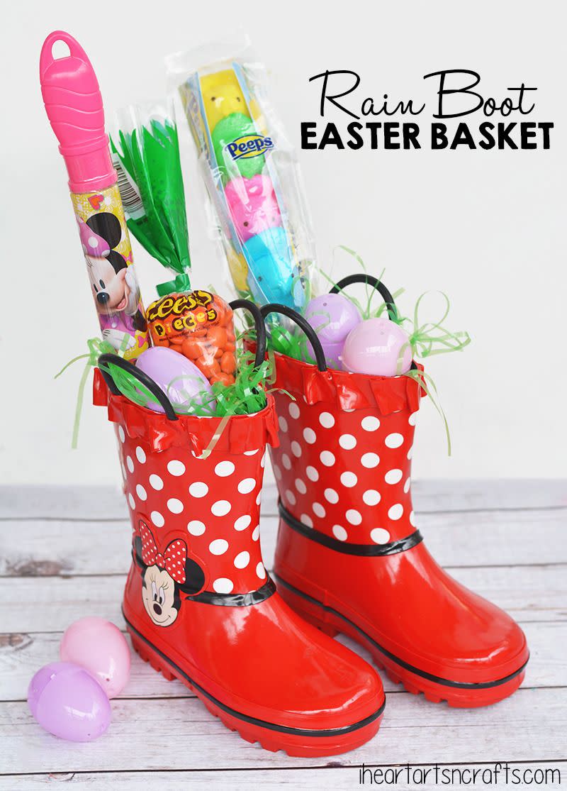 Rain Boot Easter Basket