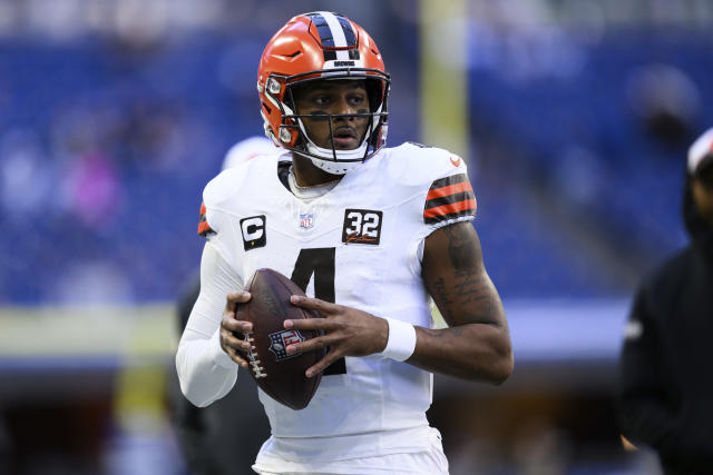 Browns QB Deshaun Watson to start vs. Cardinals after missing 3 of last 4  games - Yahoo Sports