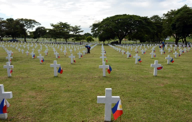 The Heroes' Cemetery in Manila is reserved for the Philippines' most revered war heroes