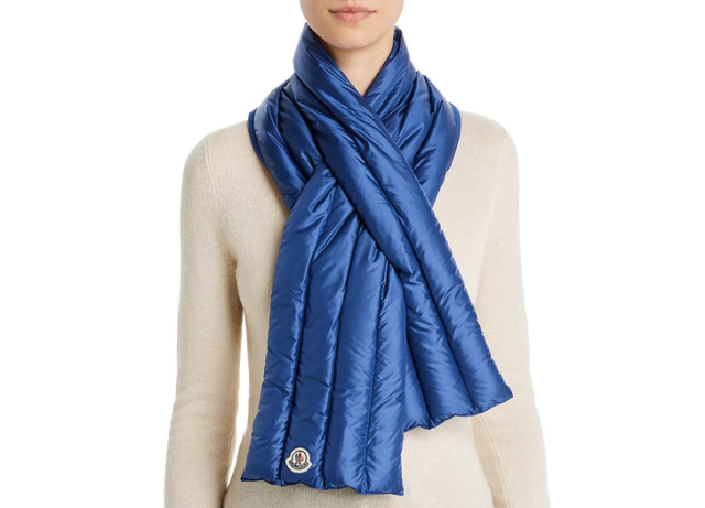 Puffer Scarves Are the Baby Duvets You Need Around Your Neck This