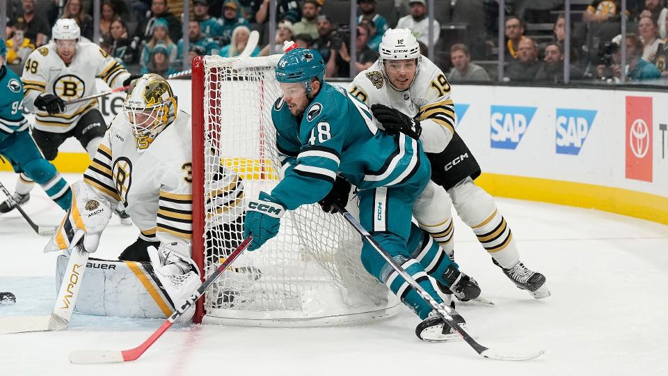Keep an eye on Tomas Hertl as a name to watch on the waiver wire this week. (Photo by Thearon W. Henderson/Getty Images)