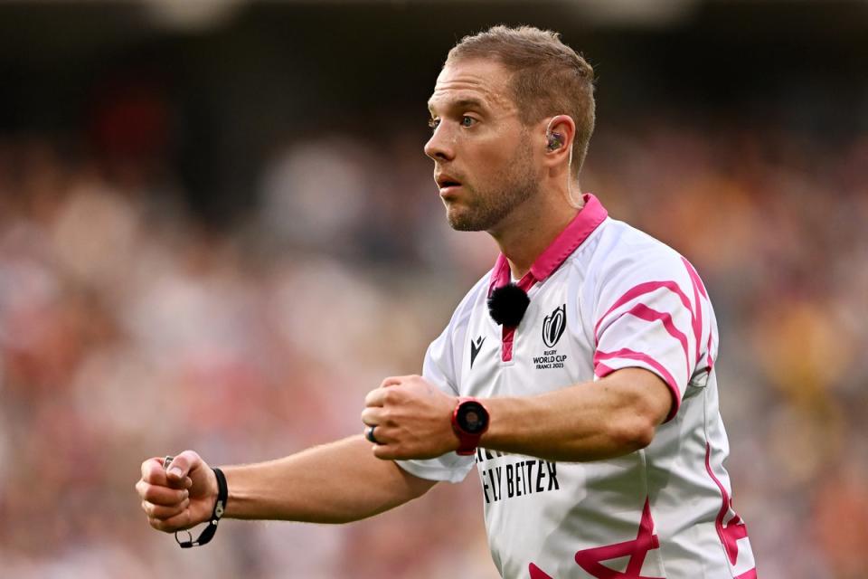 Australia’s Angus Gardner is one of the referees for the 2024 Six Nations  (Getty Images)