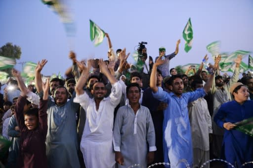 Pakistani political rallies have been transformed in recent years to festive blowouts, designed to entertain as much as inspire supporters to vote