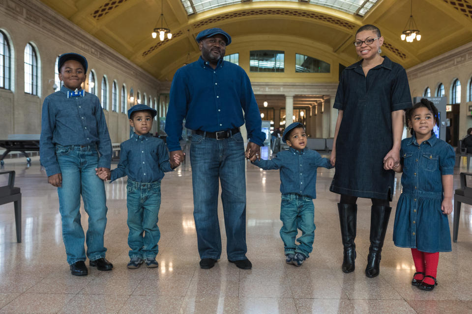 Shawn and Sheletta Brundidge are parents to Andrew, 12, Brandon, 6, Daniel, 4, Cameron, 5, pictured left to right. (Photo courtesy of Sheletta Brundidge)