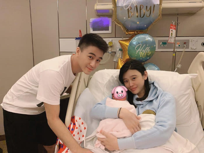 The couple welcomed their first child in 2019