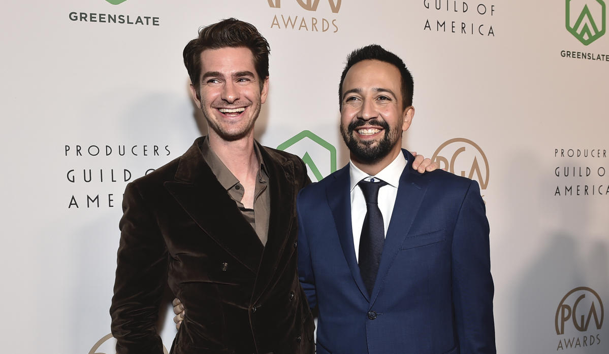 Tony Awards Presenters To Include Andrew Garfield, LinManuel Miranda