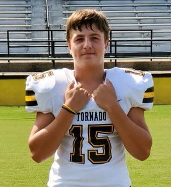 Haynesville's Kyle Woodard is the Times Athlete of the Week