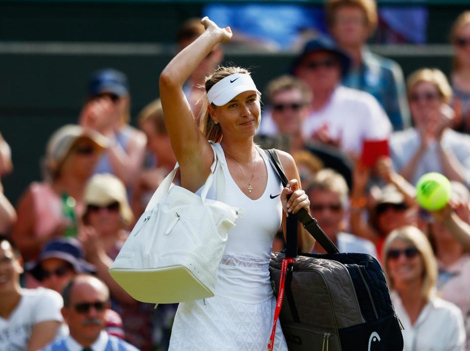 Maria Sharapova has retired from tennis: Getty