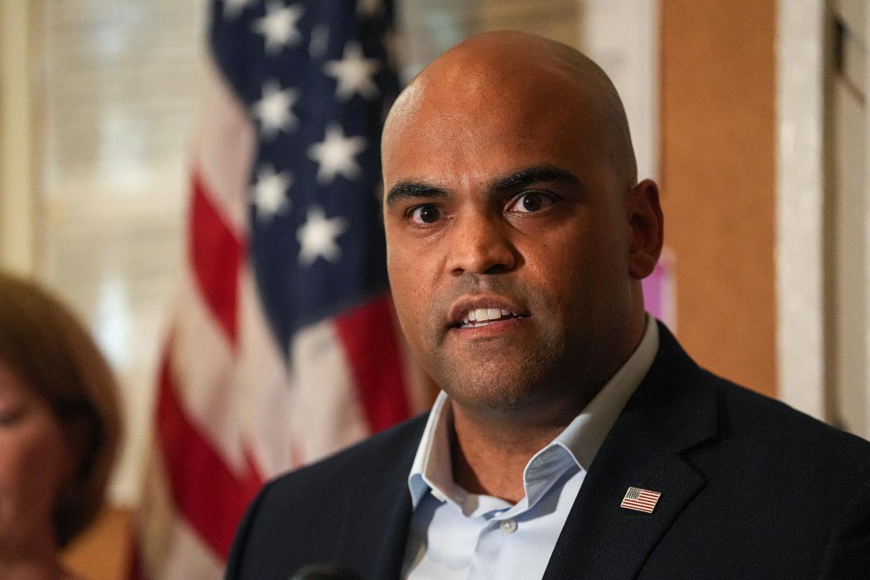 U.S. Rep Colin Allred, a three-term congressman from Dallas, is giving up a safe House seat to run for the U.S. Senate.