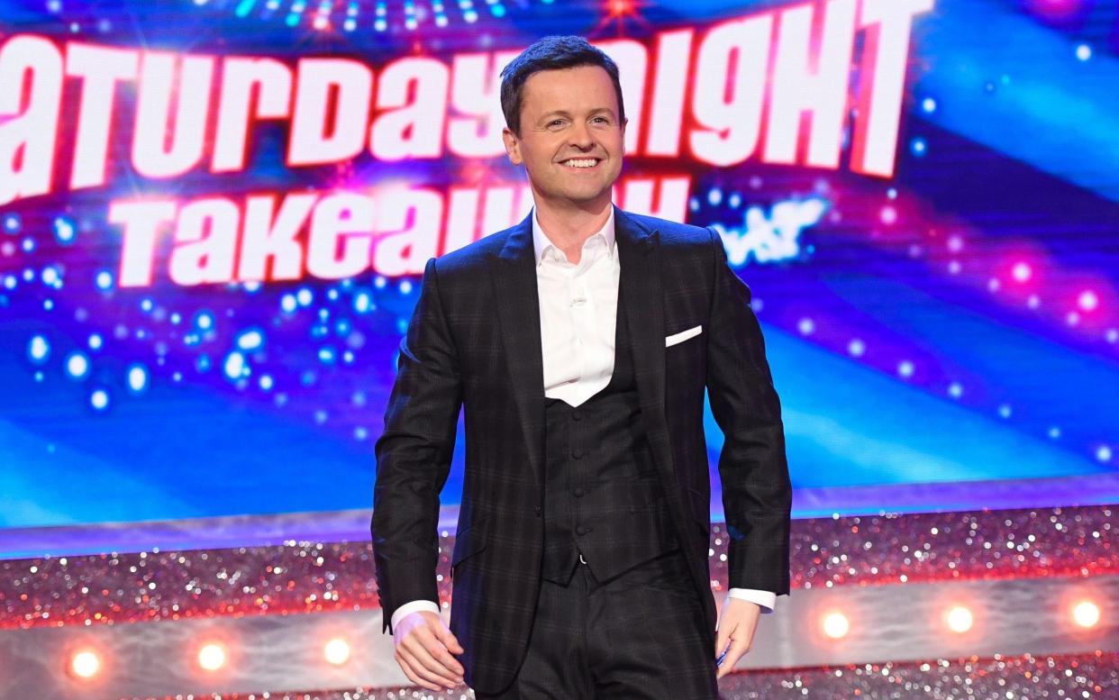 Declan Donnelly, hosting Saturday Night Takeaway alone for the first time, joked he had