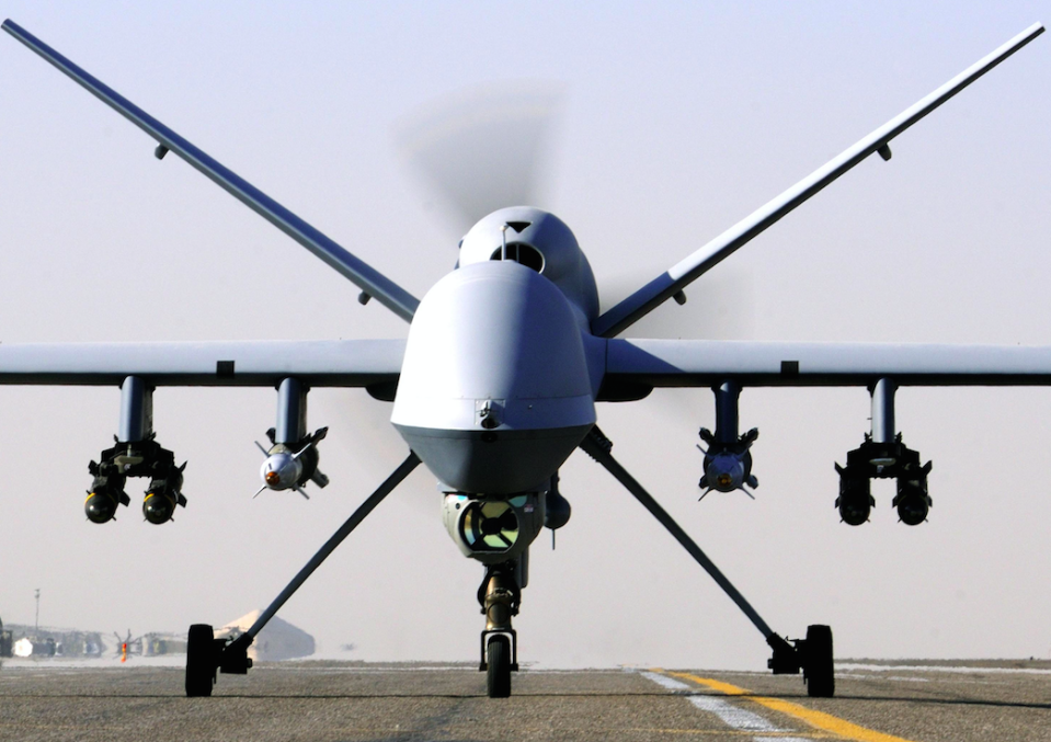 An RAF Reaper Unmanned Aerial Vehicle (Picture: PA)