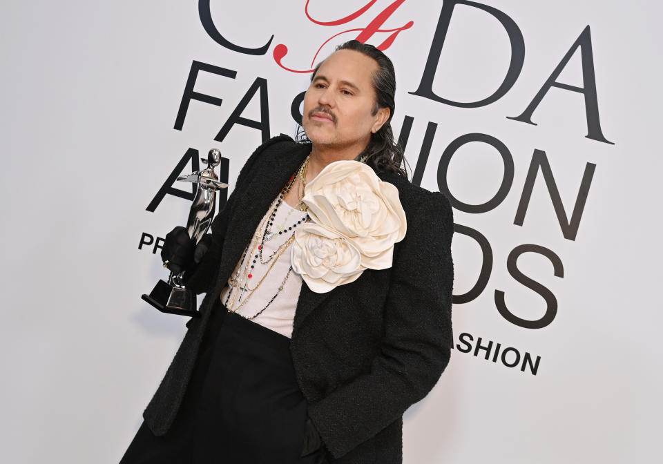 Willy Chavarría en los CFDA Fashion Awards 2023 celebrados en el Museo Americano de Historia Natural el 6 de noviembre de 2023 en la ciudad de Nueva York. (Foto de Bryan Bedder/WWD vía Getty Images)ty Images)